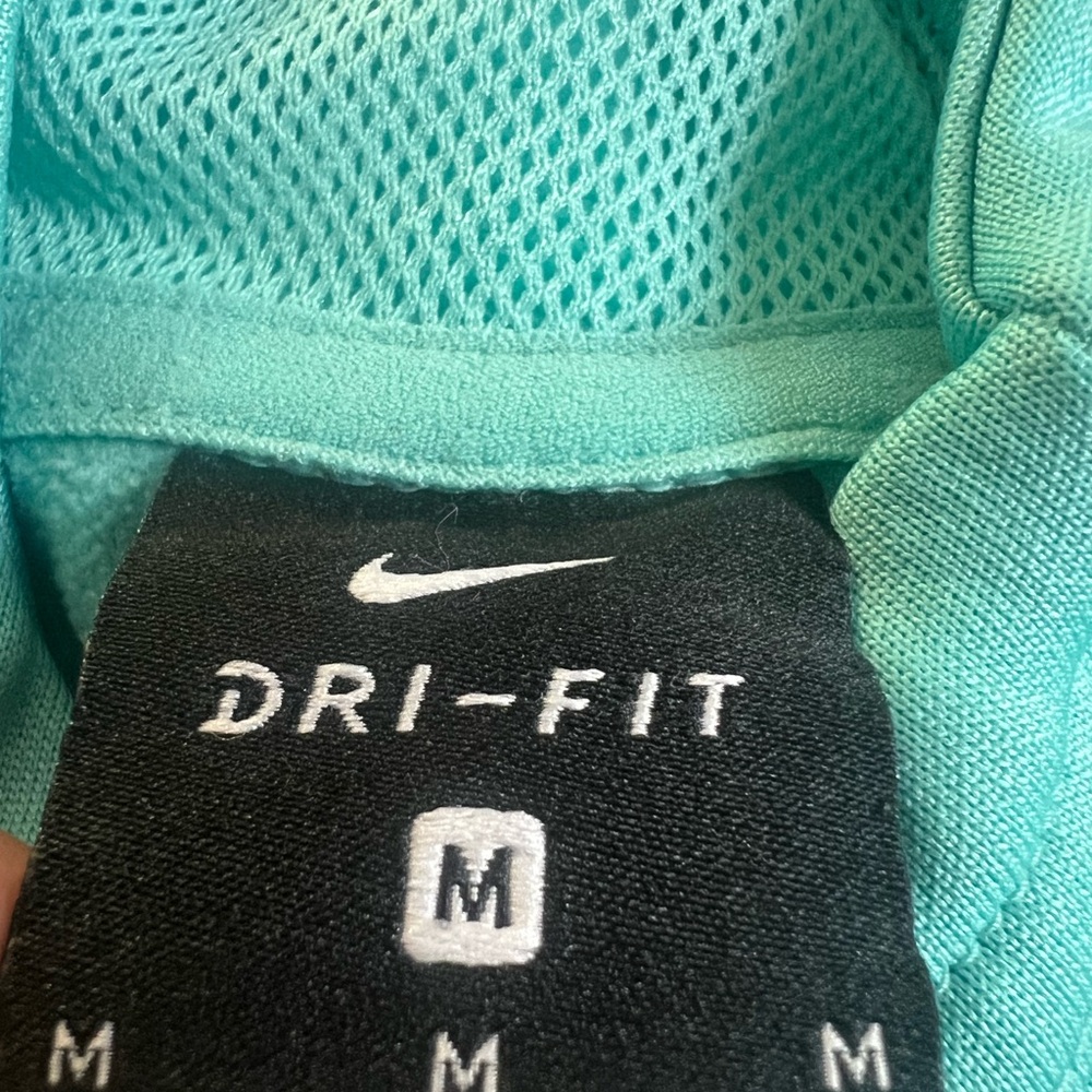 Girl Nike Aqua Blue Hoodie - Picture 5 of 8
